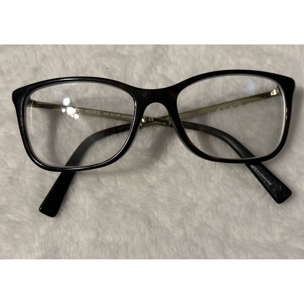 Michael Kors Eyeglasses Frames MK8003 3006 Courmayeur Tortoise Gold 53-17-140